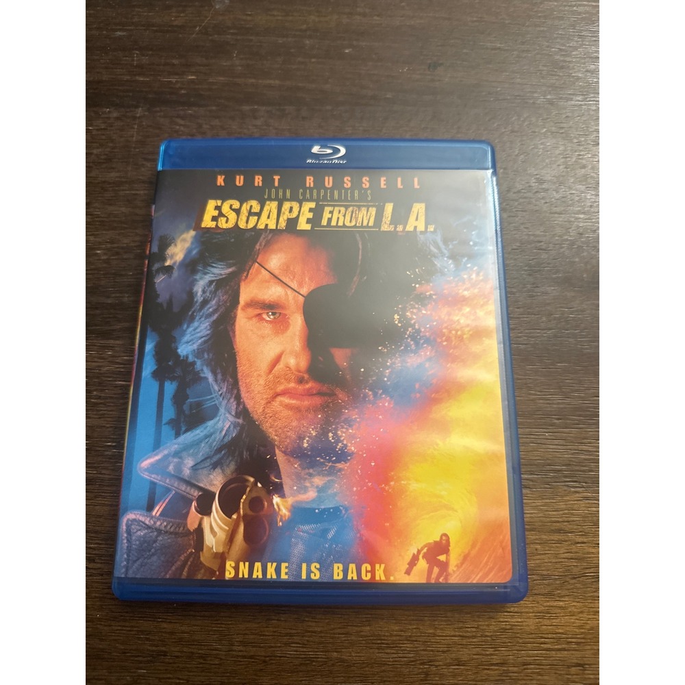 Escape From LA Blu-ray John Carpenter Kurt‎ Russell Snake Plissken Action Movie